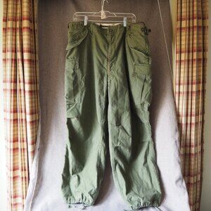VTG Field Shell Trousers M-1951 USGI Army Military Pants Large Regular
